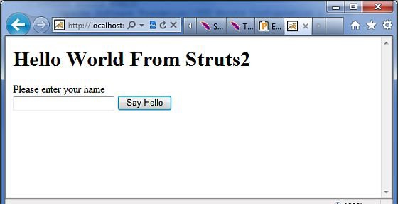 在Java的Struts框架下进行web编程的入门教程