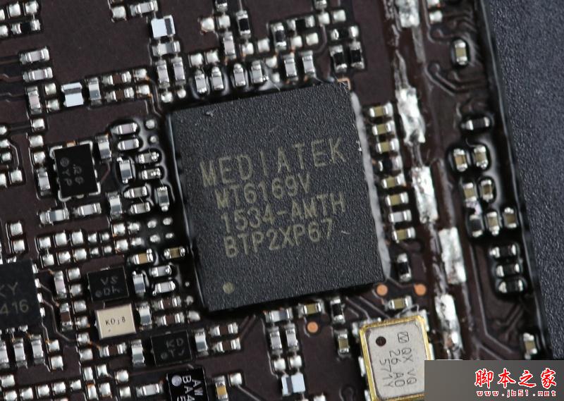 MTK的射频芯片MT6169V。