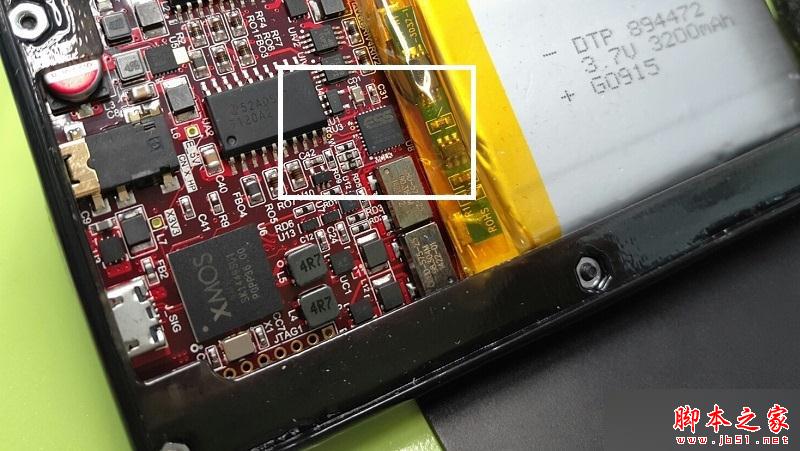 附:SABRE9018AQ2M拆解图,采用QFN封装,来自LH Labs的Geek Out V2+ infinity。