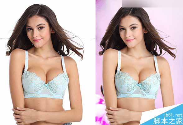 Photoshop快速的抠出电商内衣模特教程,PS教程,思缘教程网