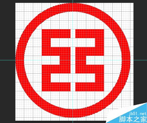 如何用photoshop画工商银行图标