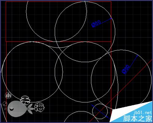 怎么用cad画苹果logo? cad苹果logo的设计过程