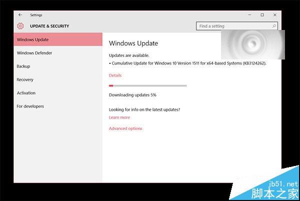 微软向Win10正式版用户推送10586.71累积更新