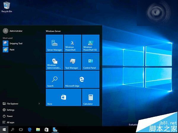 Windows Server 2016技术预览版11103曝光：含平板模式