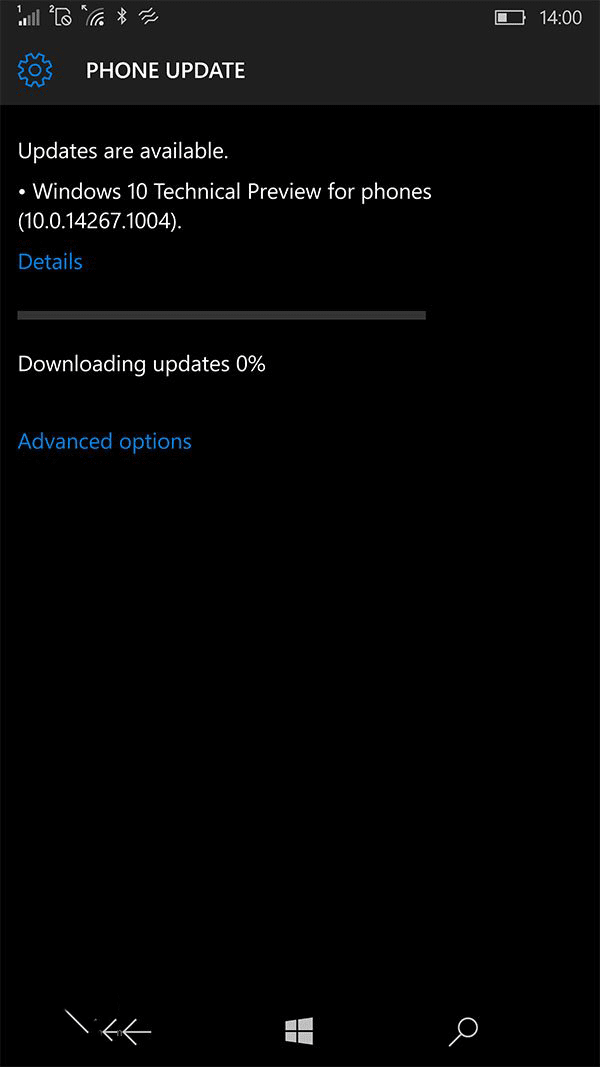Win10 Mobile RedStone预览版14267.1004更新内容汇总（持续更新）