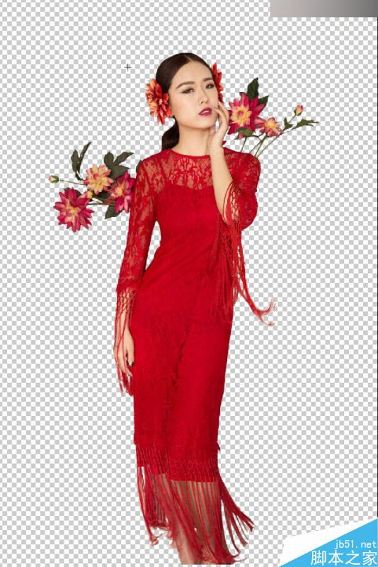 Photoshop调出室内人像中国风唯美后期效果,PS教程,思缘教程网