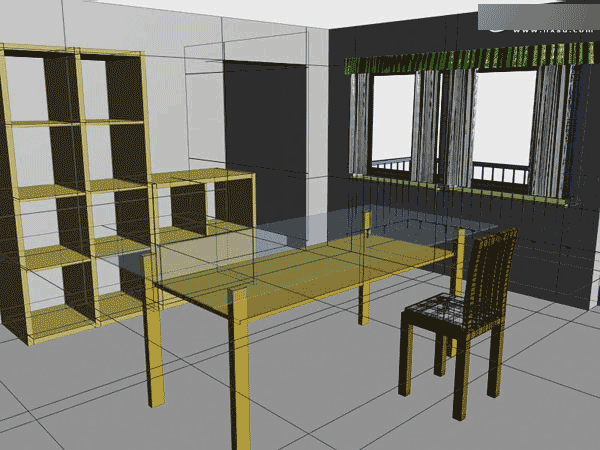3dsmax制作室内餐厅效果图3dmax实例3dmax教程媒体动画