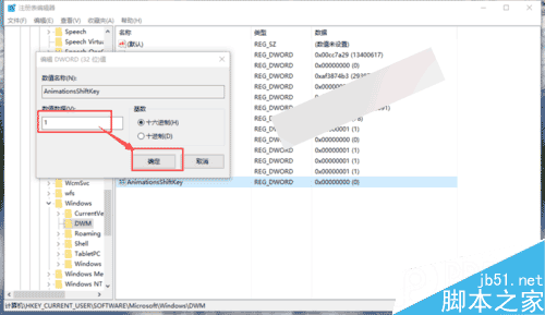 win10系统怎么设置窗口动画慢放?图片