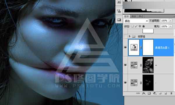 Photoshop调出人像照片时尚商业大片效果,PS教程,思缘教程网