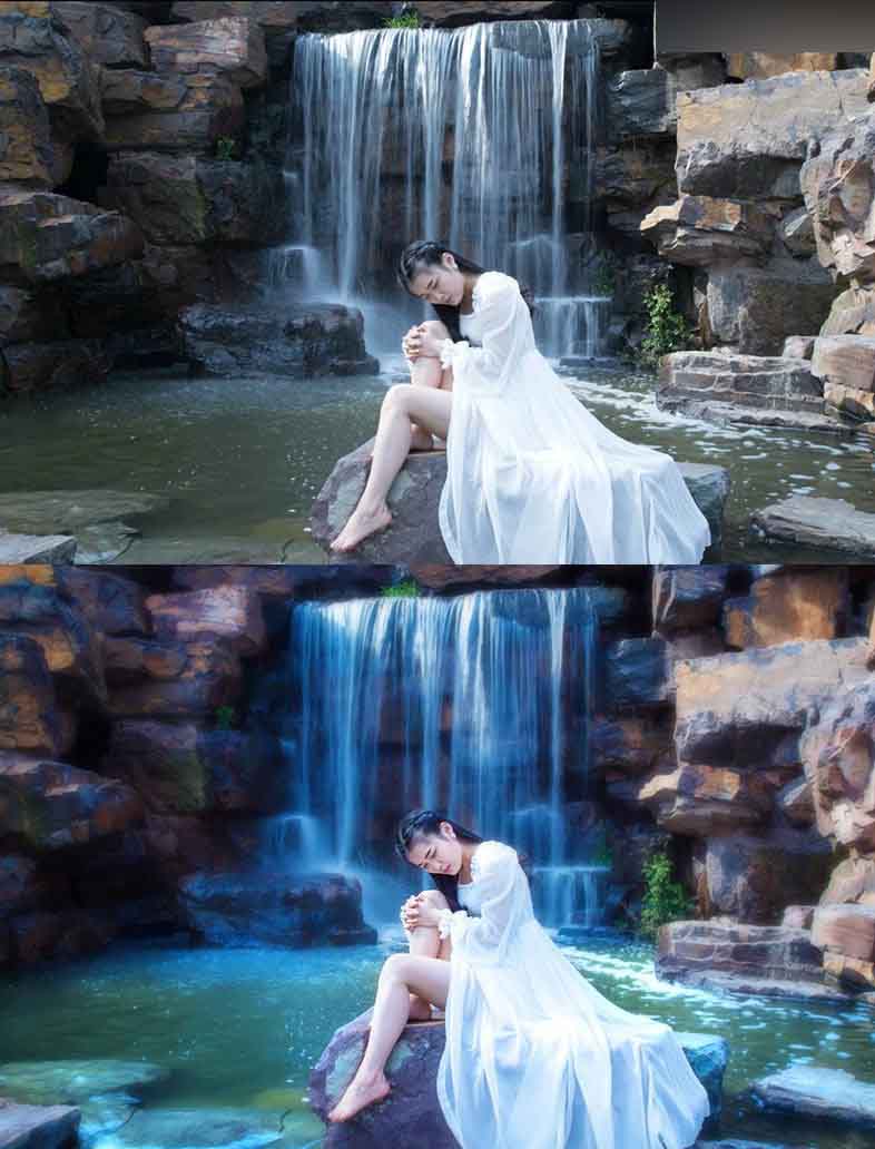 Photoshop调出外景人像中国风古典唯美效果,PS教程,思缘教程网