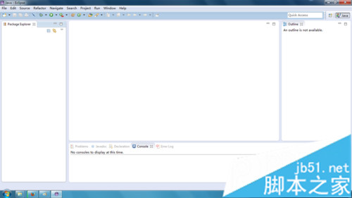 安装好的eclipse界面 安装好的eclipse界面