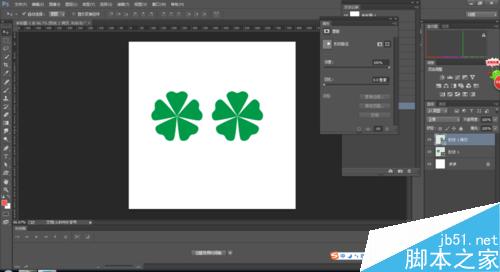 Photoshop制作漂亮的四叶草