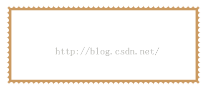 HTML5+CSS3绘制锯齿状的矩形