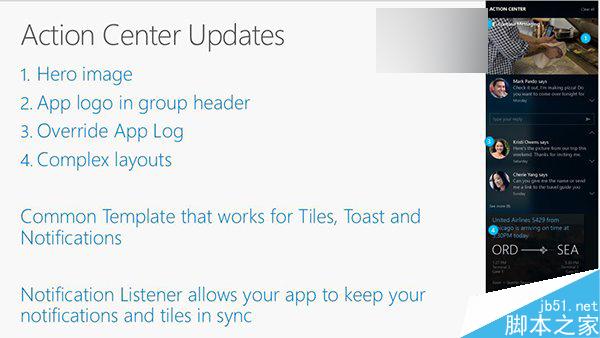 Win10一周年更新操作中心细节曝光:缩略图上头条