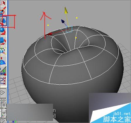 maya制作两个苹果静物建模教程