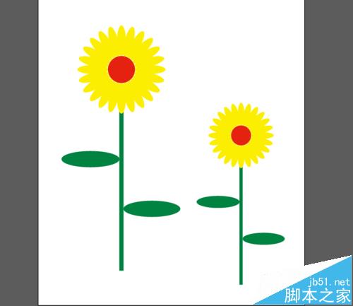 AI怎么画向日葵花? AI绘制向日葵花朵的教程