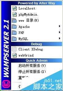 windows环境下如何安装配置wampserver