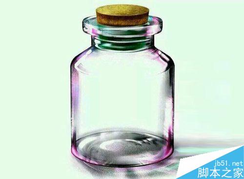 用PS把自已或其他人照片放进玻璃瓶效果