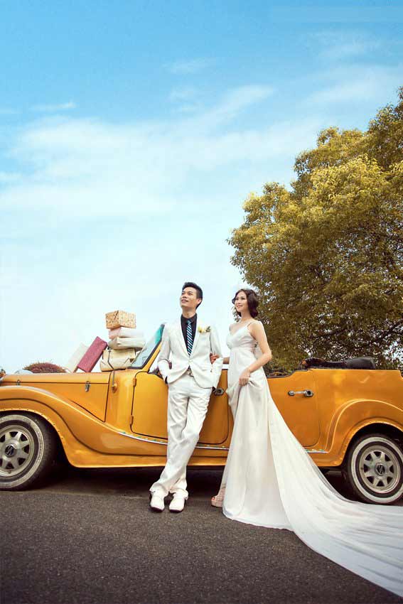 Photoshop调出外景婚片清新通透风格人像,PS教程,思缘教程网