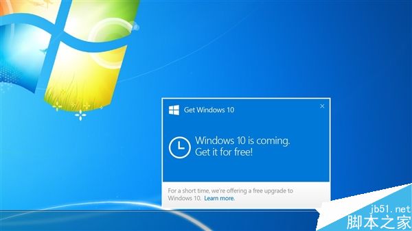 Win7苦不堪言:Win10升级补丁强行复活!