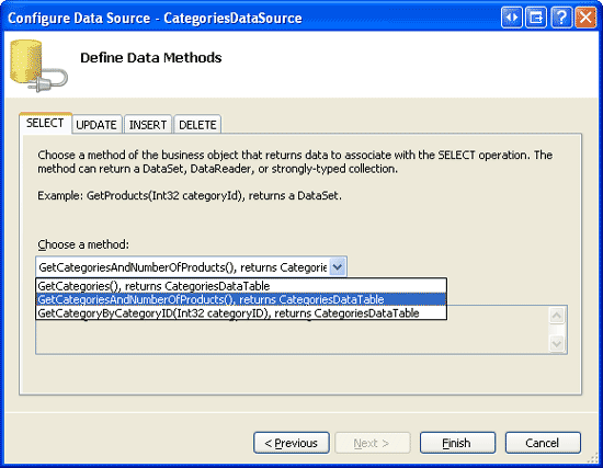 在ASP.NET 2.0中操作数据之三十五：使用Repeater和DataList单页面实现主/从报表
