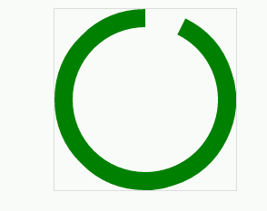 图解CSS3制作圆环形进度条的方法