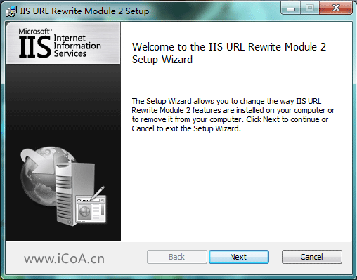 windows server 2008R2 IIS7.5α(urlrewrite)