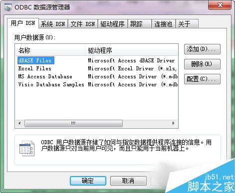 Win7系统下打开ODBC程序的操作方法