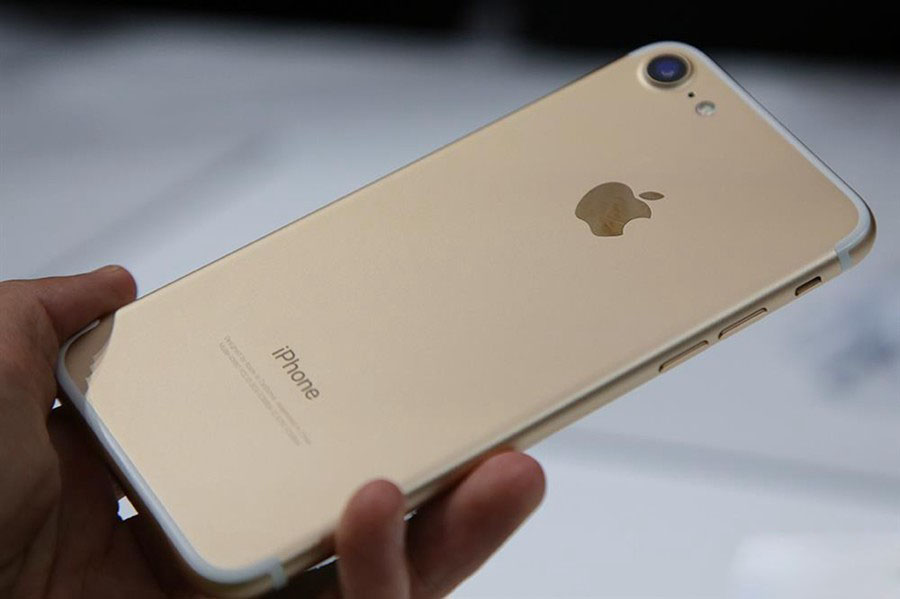 苹果iphone7外观怎么样 iPhone7金色版真机图