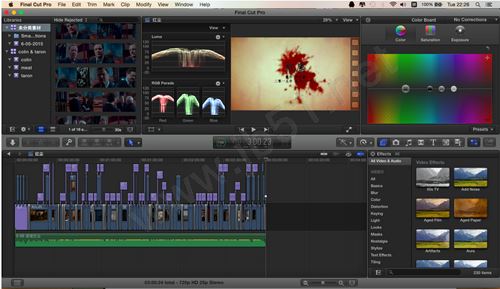 Mac版Final Cut Pro x使用技巧及视频教程_MA