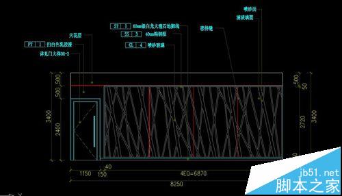 CAD怎么绘制单开门的平面图?_AutoCAD_媒