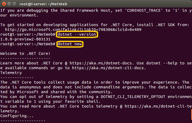 .Net Core 之 Ubuntu 14.04 部署过程（图文详解）