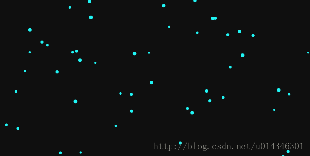 Detailed explanation of sample code sharing for creating dynamic particle grid animation using HTML5 Canvas