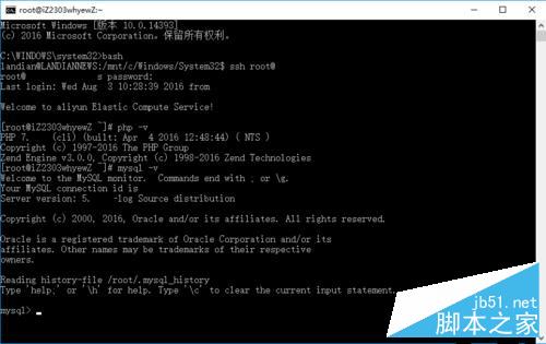 启用win10 Version 1607中的Linux子系统 听语音