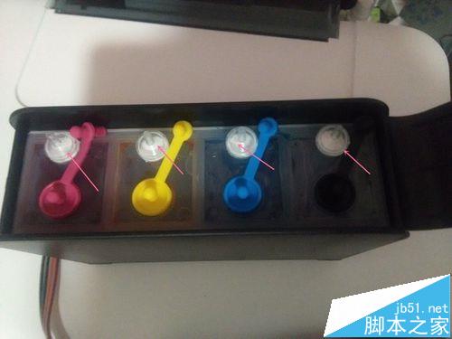 hp1510打印机连供怎么改成可以加墨的?