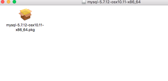 Mac OS10.11下mysql5.7.12 安装配置方法图文