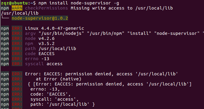 NodeJs在Linux下使用的各种问题解决_Linux