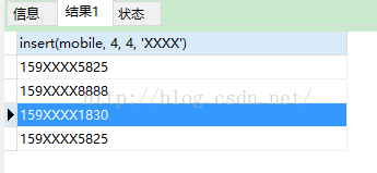 Detailed introduction to the method of hiding the middle four digits of a mobile phone number using mysql sql statements