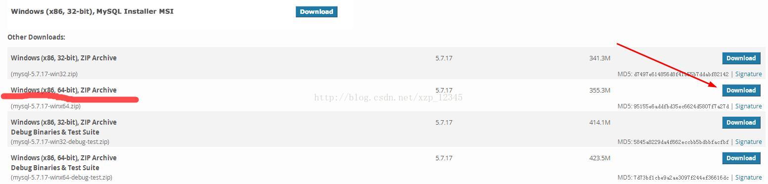 mysql5.7.17 winx64 のインストールと構成の詳細なチュートリアル (写真)