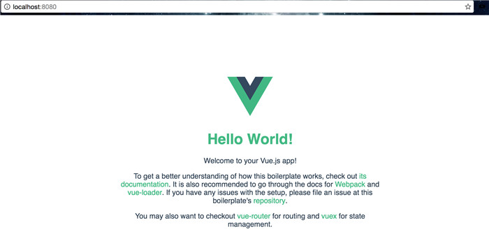 Detailed graphic and text explanation of how to quickly build a Vue.js development environment Detailed graphic and text explanation of how to quickly build a Vue.js development environment