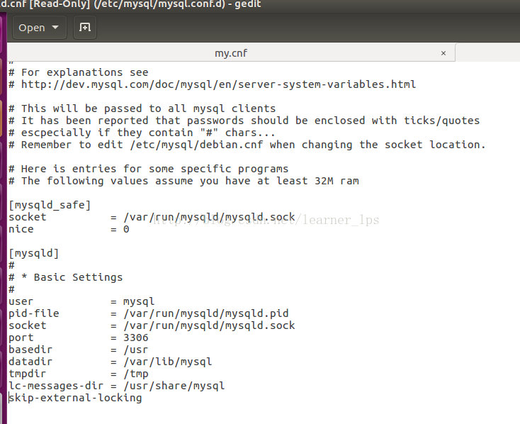 解决ubuntu16.04安装mysql5.7.17登录时出现ERROR 1045 (28000)的问题（图）