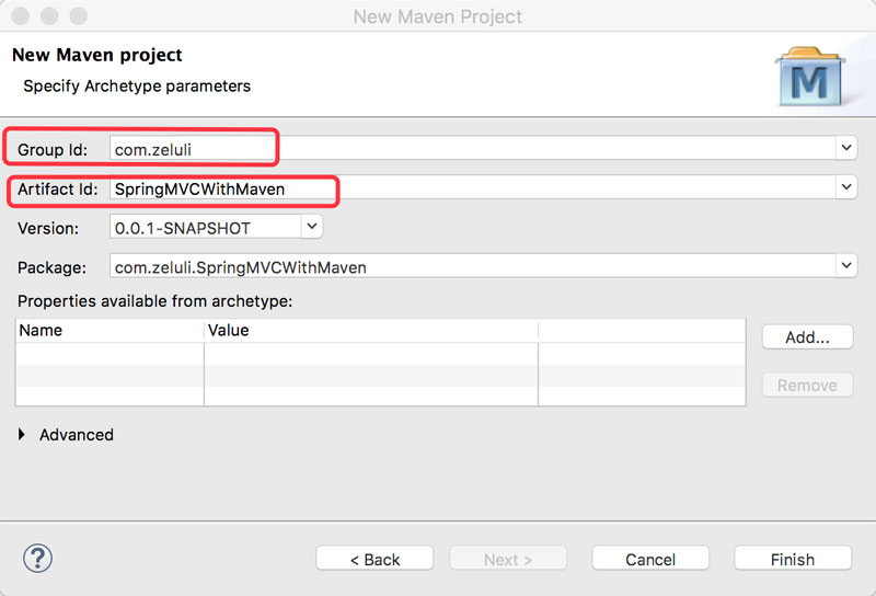 JavaEE development environment construction based on Eclipse and creation of Maven Web App (picture and text)