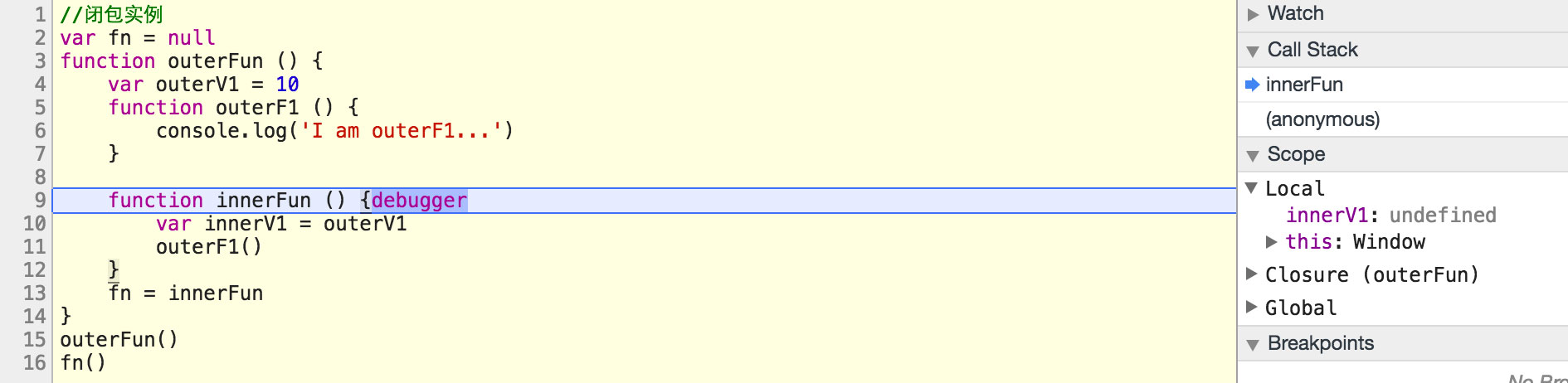 Javascript-作用域及作用域鏈及閉包的詳解(圖文)
