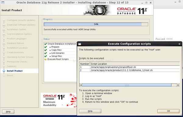 oracle11g 最终版本11.2.0.4安装详细过程介绍