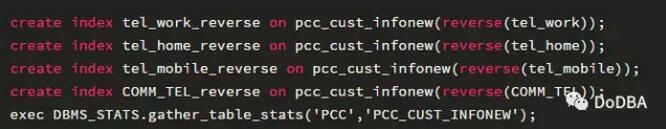 利用reverse索引优化like语句的方法详解