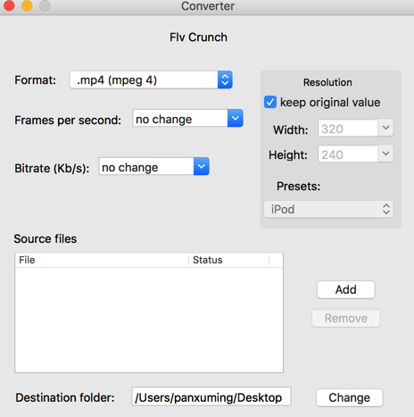 Flv Crunch Mac版下载 Flv Crunch for Mac(视频