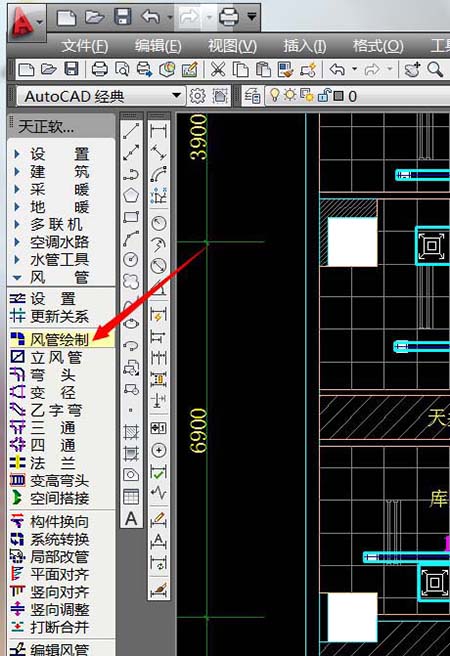 CAD怎么统计图纸中通风风管数量?