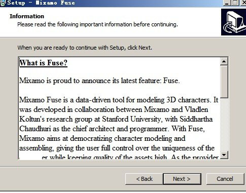 Mixamo Fuse破解版下载