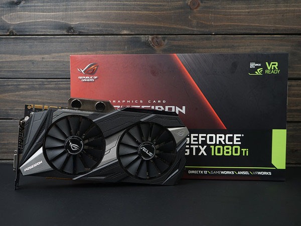 华硕ROG POSEIDON GTX1080TI海神版显卡详