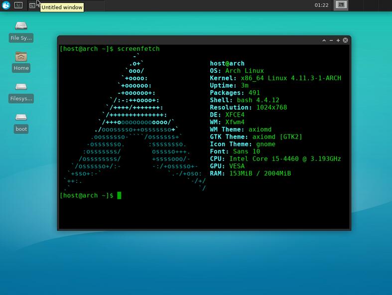 VirtualBox安装Archlinux并配置桌面环境